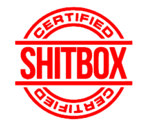 Certified Sh**box Vinyl Decal