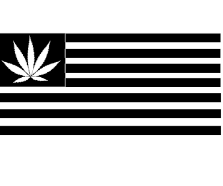 Weed Flag Vinyl Decal