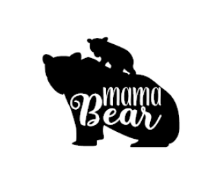 Mama Bear Vinyl Decal