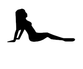 Sexy Girl Vinyl Decal