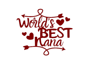 World's Best Nana Vinyl Decal