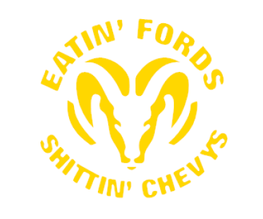 Eatin' Ford's Sh*ttin' Chevy's Vinyl Decal